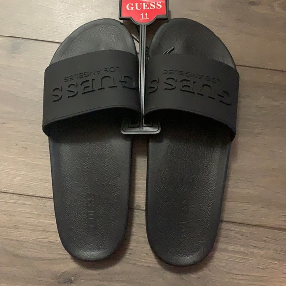 Guess Other - SALE Men’s black guess slides